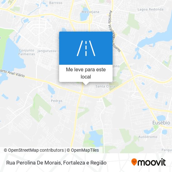 Rua Perolina De Morais mapa