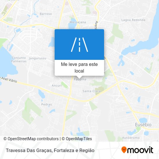 Travessa Das Graças mapa
