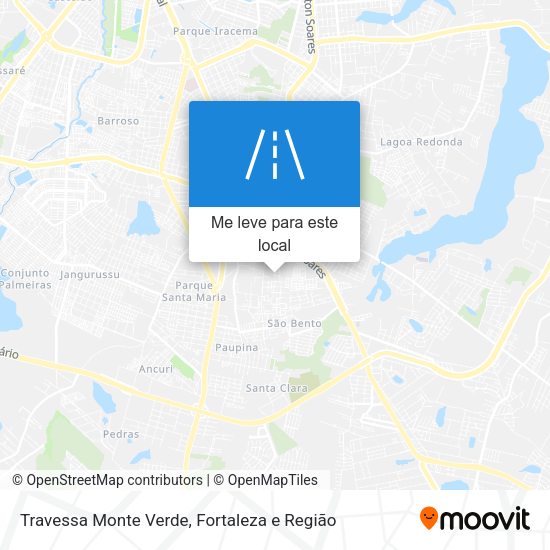 Travessa Monte Verde mapa