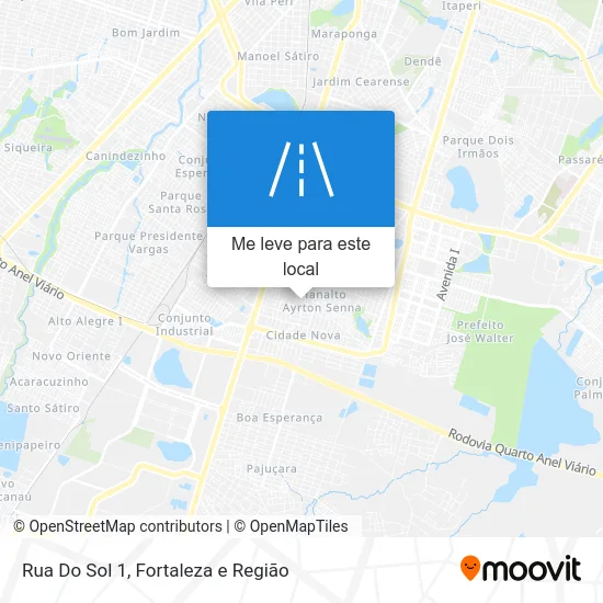 Rua Do Sol 1 mapa
