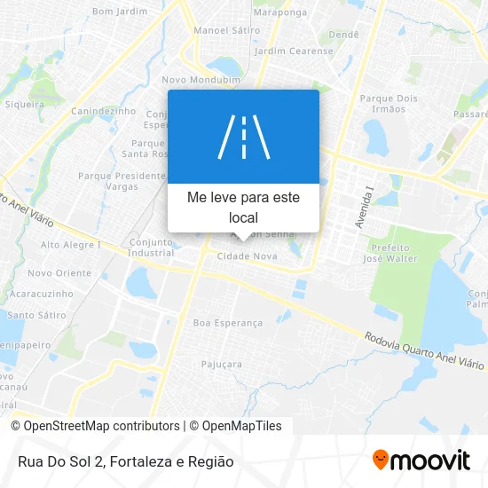 Rua Do Sol 2 mapa