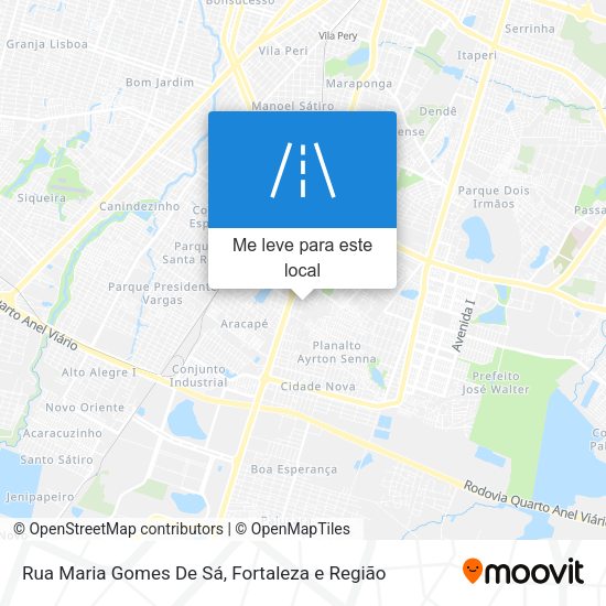 Rua Maria Gomes De Sá mapa