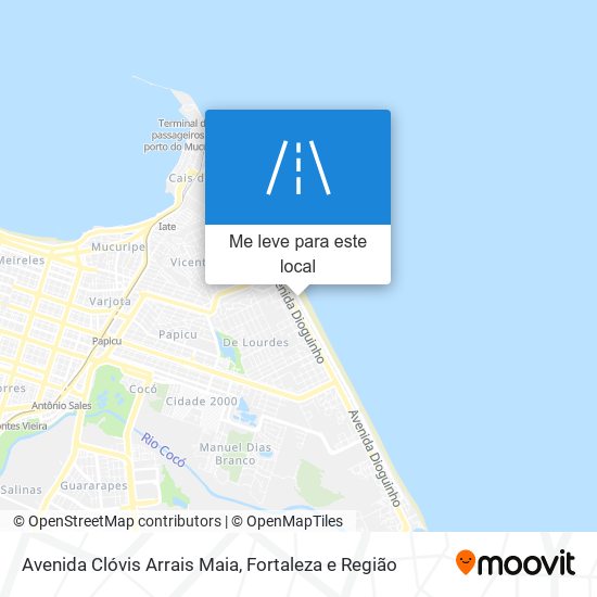 Avenida Clóvis Arrais Maia mapa