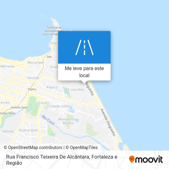 Rua Francisco Teixeira De Alcântara mapa