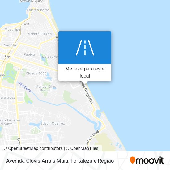 Avenida Clóvis Arrais Maia mapa