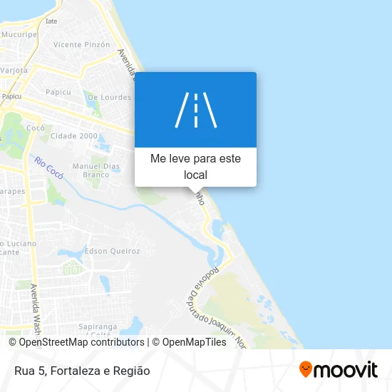 Rua 5 mapa