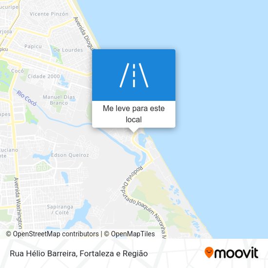 Rua Hélio Barreira mapa