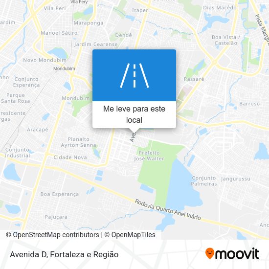 Avenida D mapa