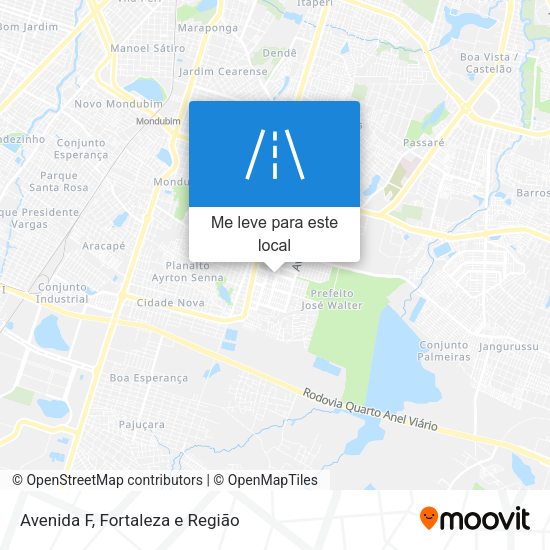 Avenida F mapa