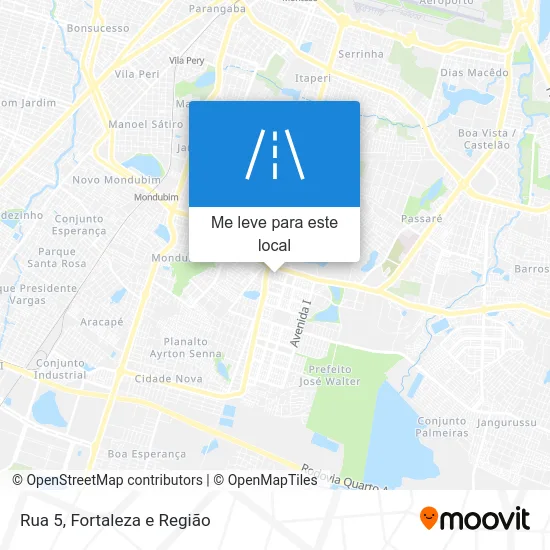 Rua 5 mapa