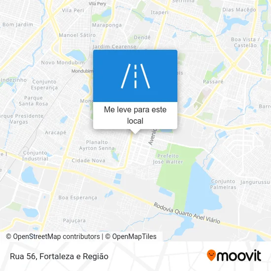 Rua 56 mapa