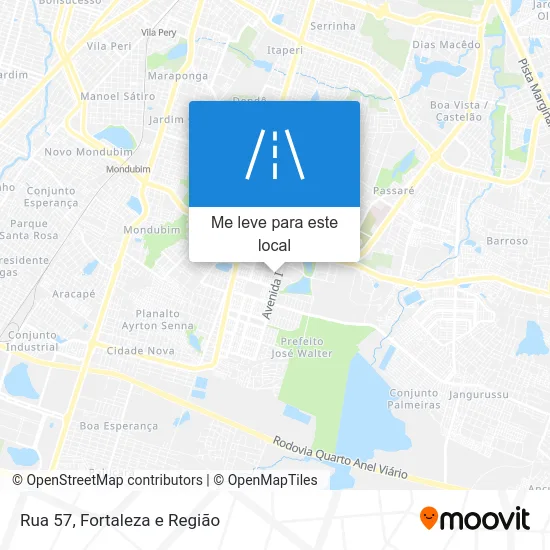 Rua 57 mapa