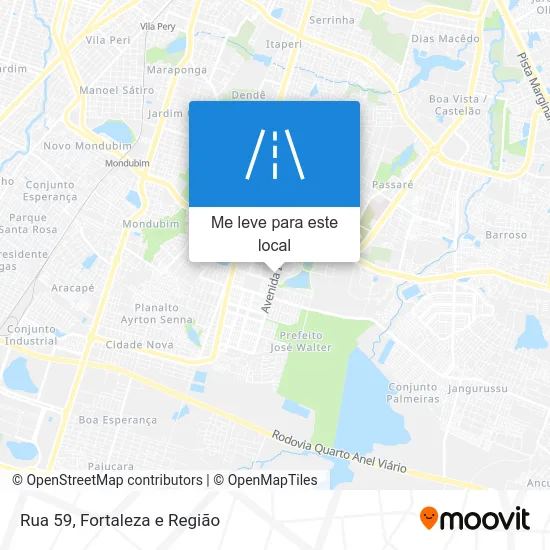 Rua 59 mapa