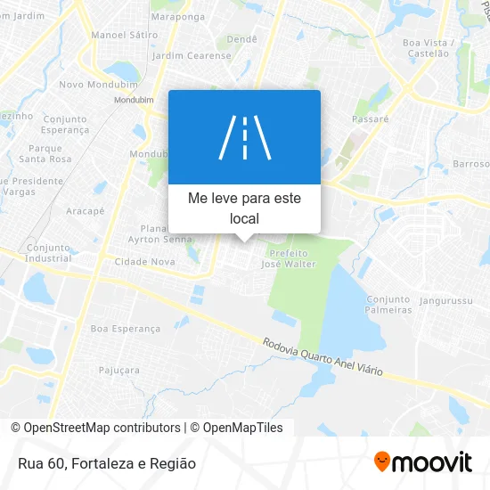 Rua 60 mapa