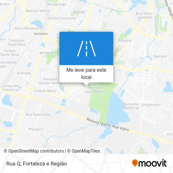 Rua Q mapa