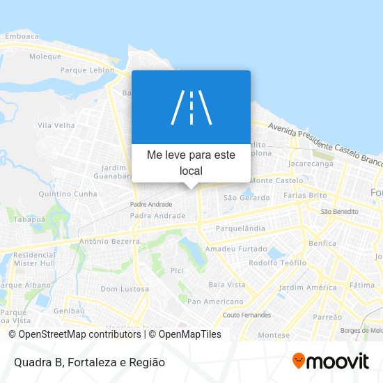 Quadra B mapa