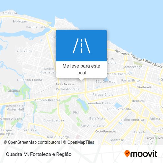 Quadra M mapa