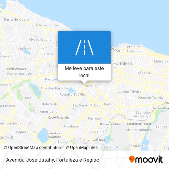 Avenida José Jatahy mapa