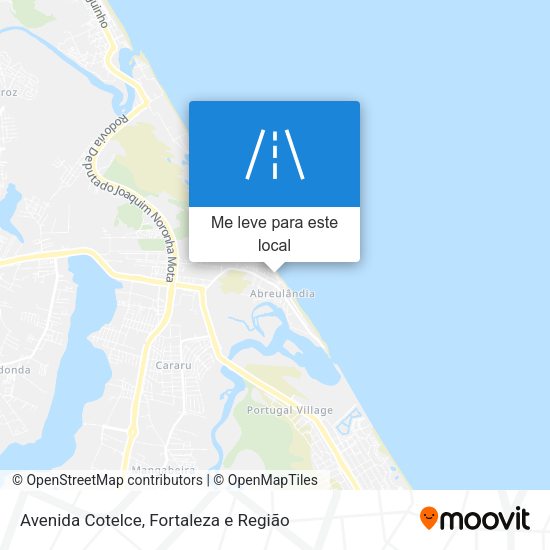 Avenida Cotelce mapa