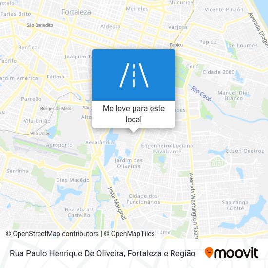 Rua Paulo Henrique De Oliveira mapa