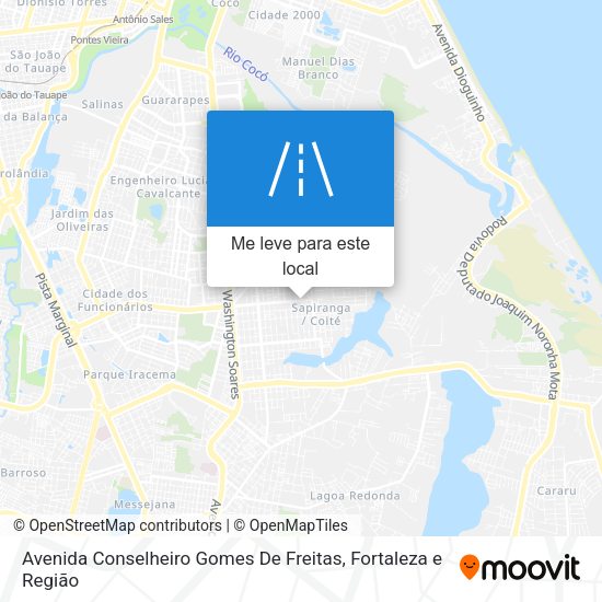 Avenida Conselheiro Gomes De Freitas mapa