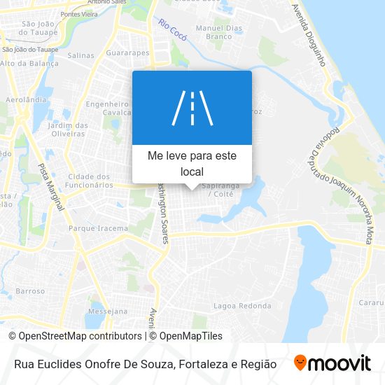 Rua Euclides Onofre De Souza mapa