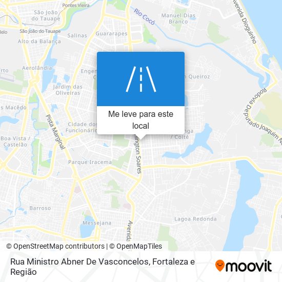 Rua Ministro Abner De Vasconcelos mapa