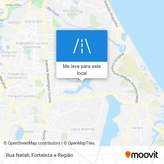 Rua Natali mapa