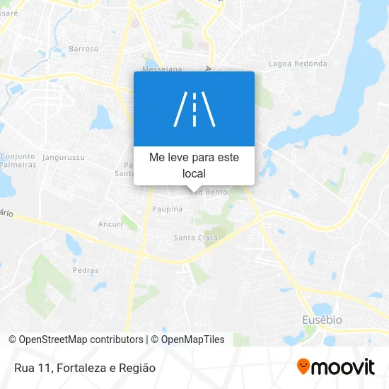 Rua 11 mapa