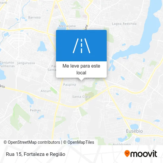 Rua 15 mapa