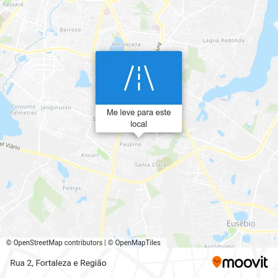 Rua 2 mapa