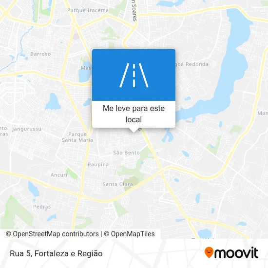 Rua 5 mapa