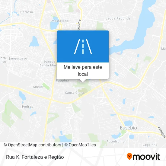 Rua K mapa