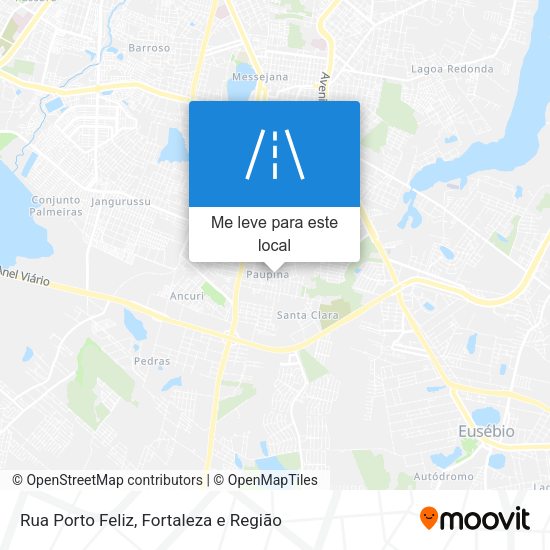 Rua Porto Feliz mapa