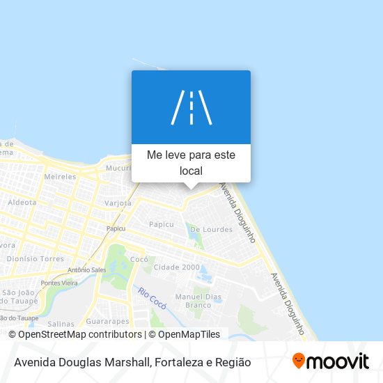 Avenida Douglas Marshall mapa