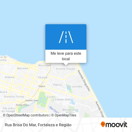 Rua Brisa Do Mar mapa
