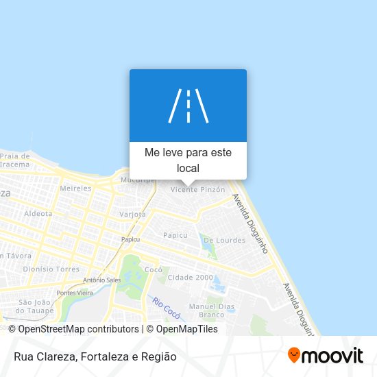 Rua Clareza mapa
