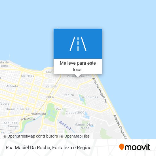 Rua Maciel Da Rocha mapa