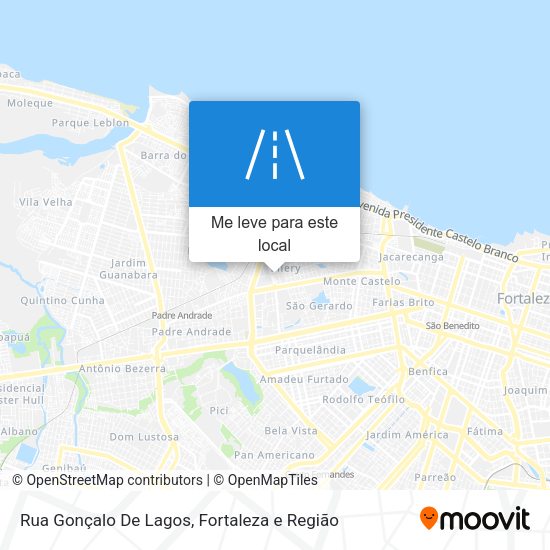 Rua Gonçalo De Lagos mapa
