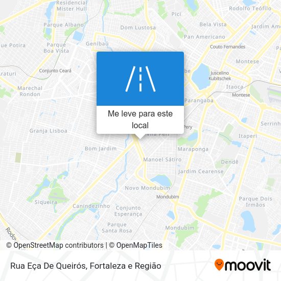 Rua Eça De Queirós mapa