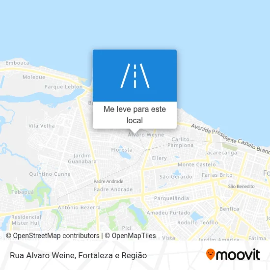Rua Alvaro Weine mapa