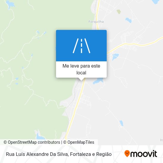 Rua Luís Alexandre Da Silva mapa