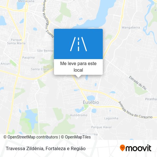 Travessa Zildênia mapa