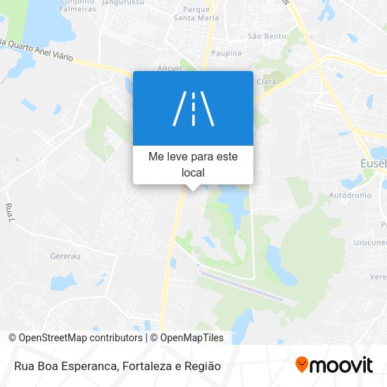 Rua Boa Esperanca mapa