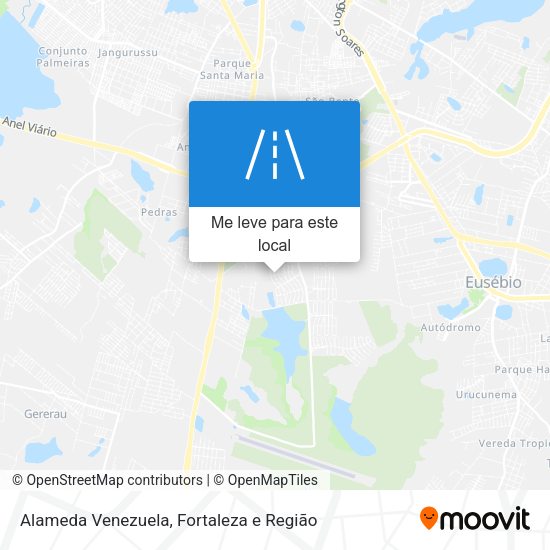 Alameda Venezuela mapa