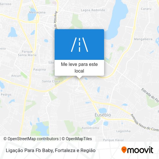 Ligação Para Fb Baby mapa