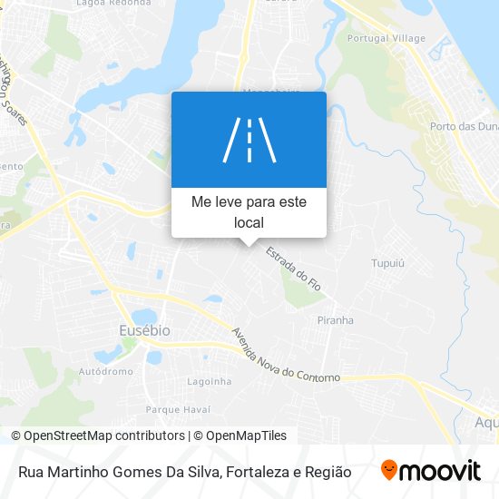 Rua Martinho Gomes Da Silva mapa