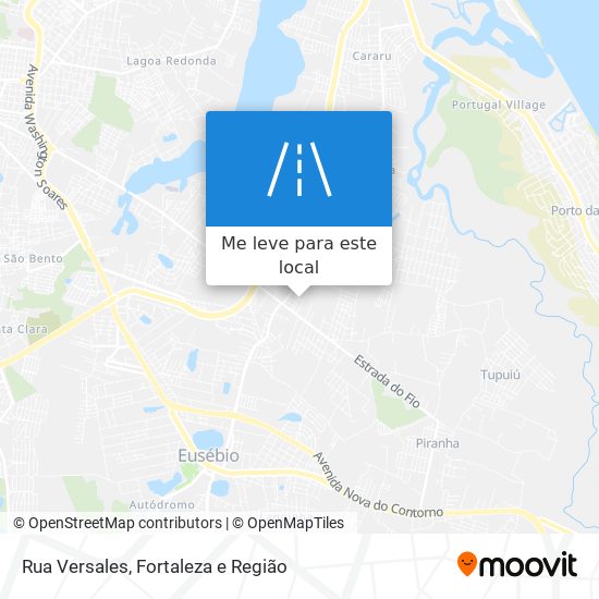 Rua Versales mapa