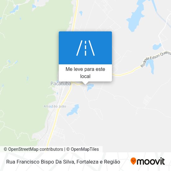 Rua Francisco Bispo Da Silva mapa