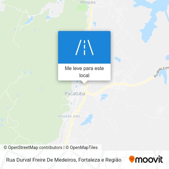 Rua Durval Freire De Medeiros mapa